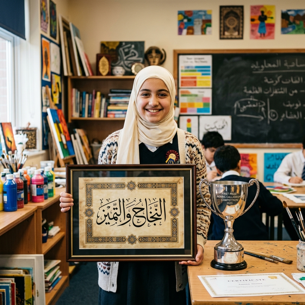 Juara 2 Kaligrafi Kontemporer